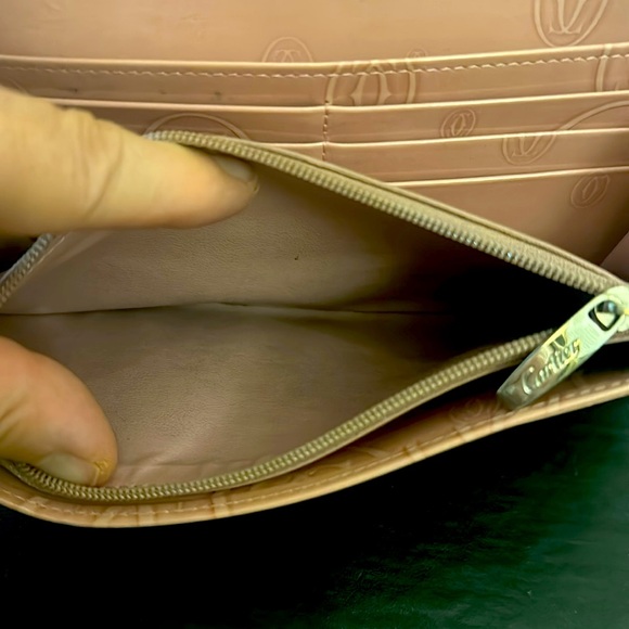 Cartier Pink Patent Leather Happy Birthday Long Wallet - Picture 6 of 9
